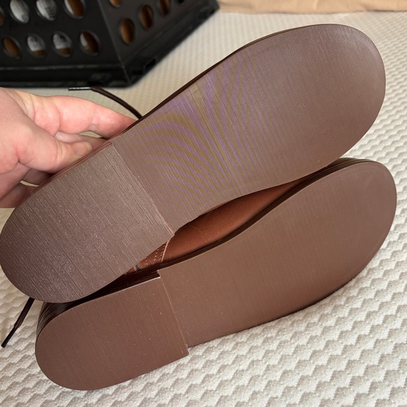 NWOT Espresso Tierra Leather Boots - Adelisa & Co. - Size 41 / 11 - Picture 3 of 4